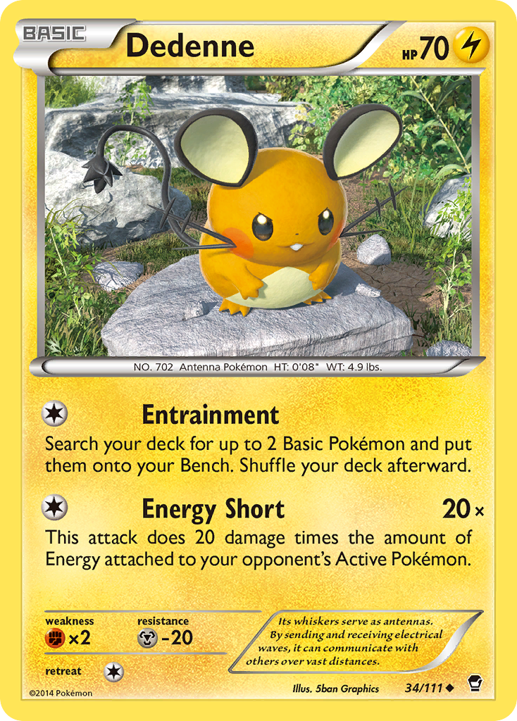 Dedenne card