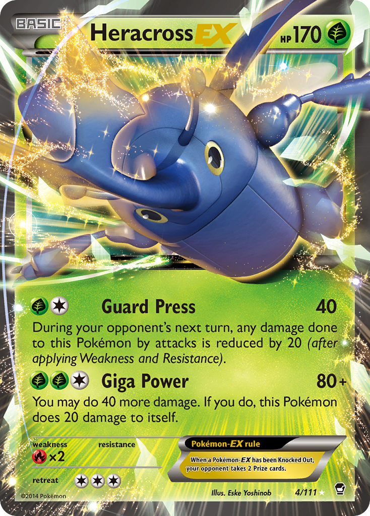 Heracross EX card