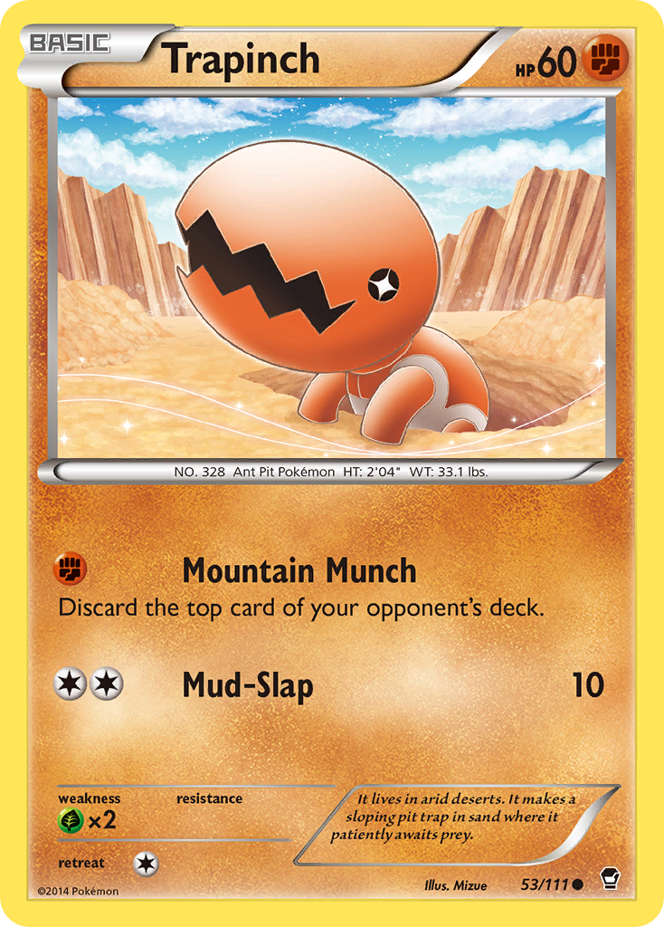 Trapinch card