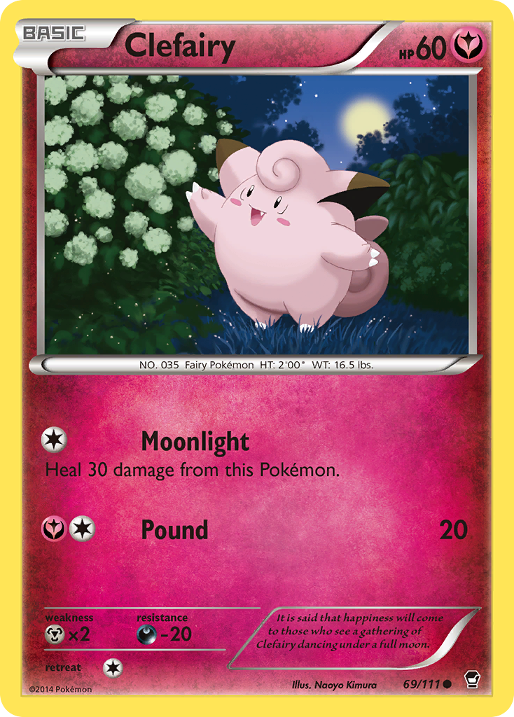 Clefairy card