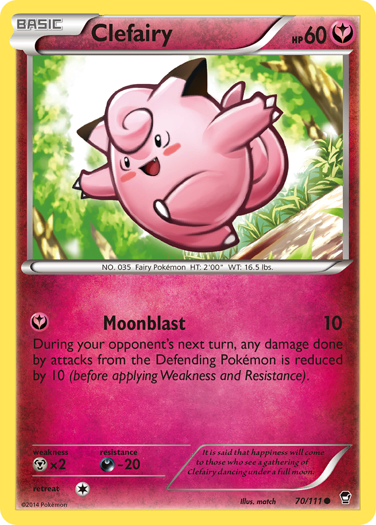 Clefairy card