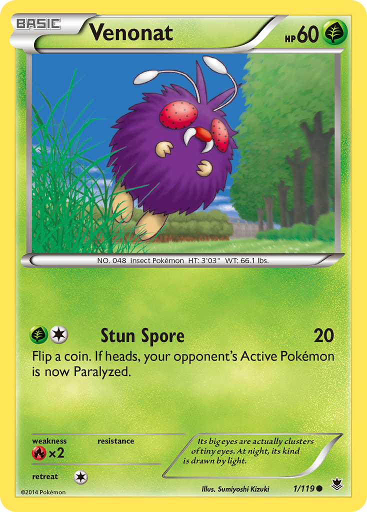 Venonat card