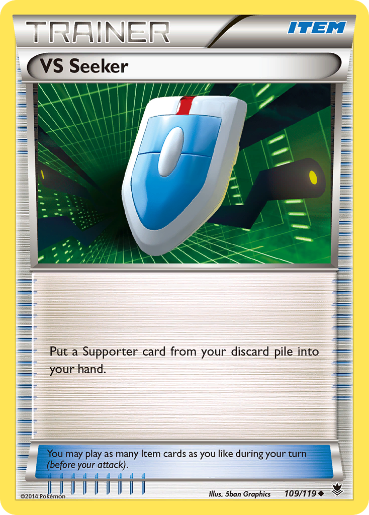 VS Seeker card