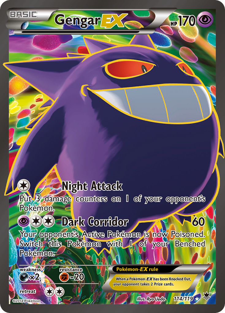 Gengar EX card