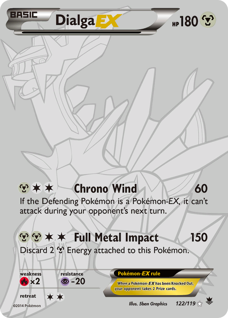 Dialga EX card