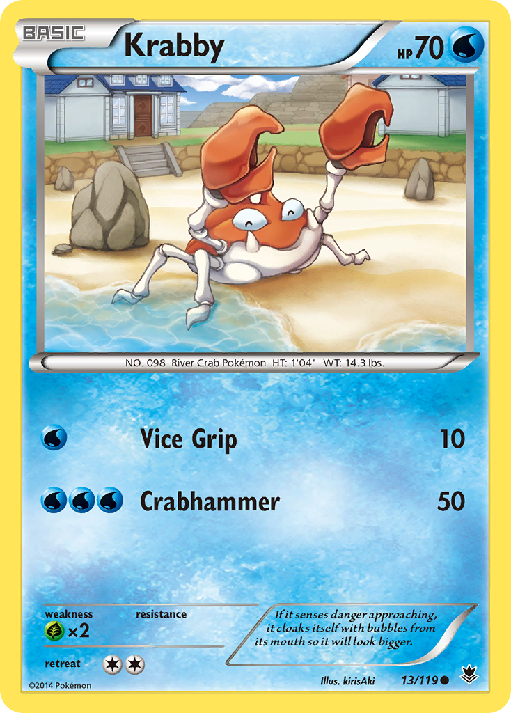 Krabby card