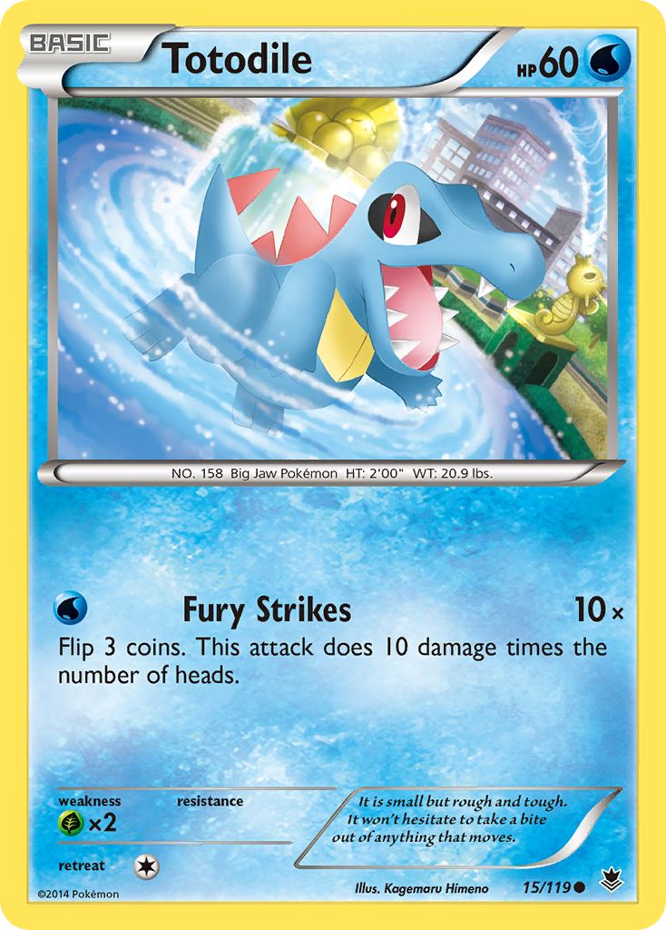 Totodile card