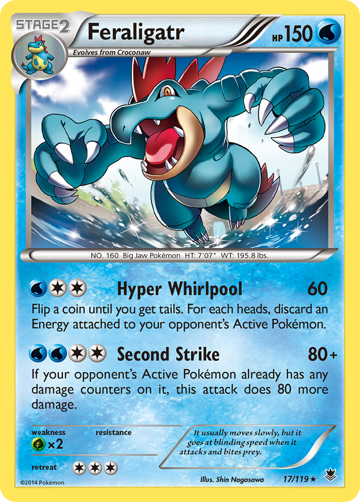 Feraligatr card