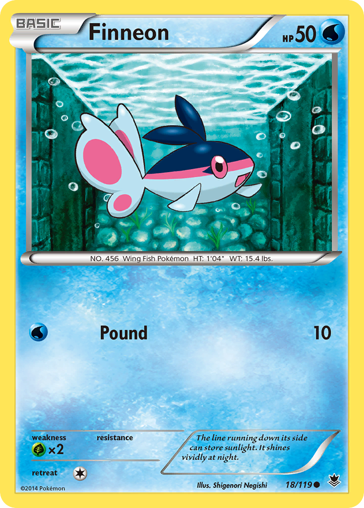 Finneon card