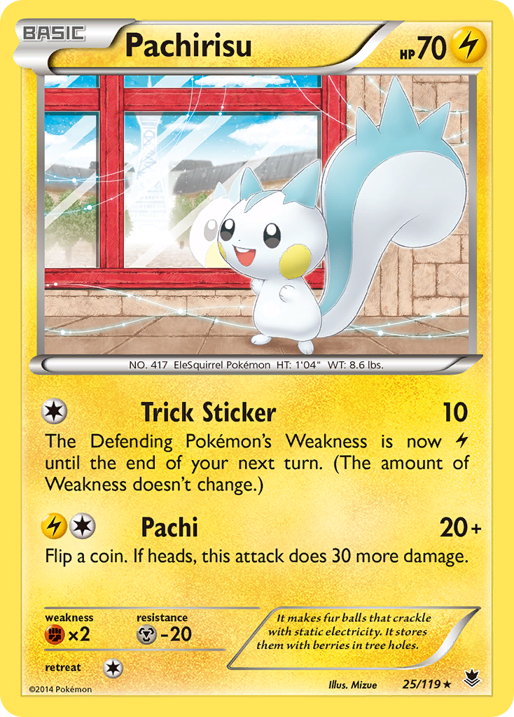 Pachirisu card