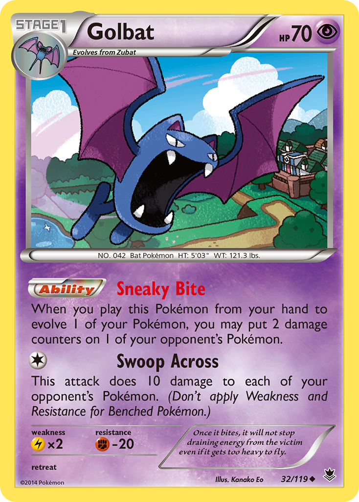 Golbat card