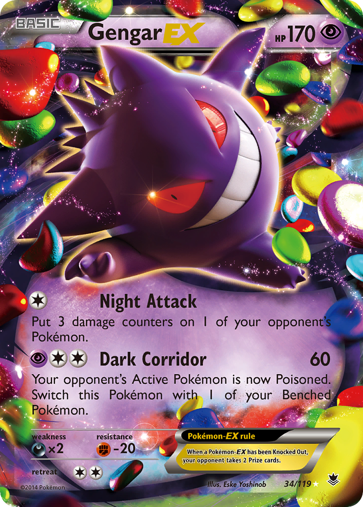 Gengar EX card