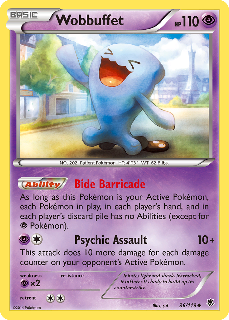 Wobbuffet card