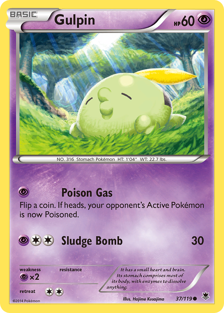 Gulpin card