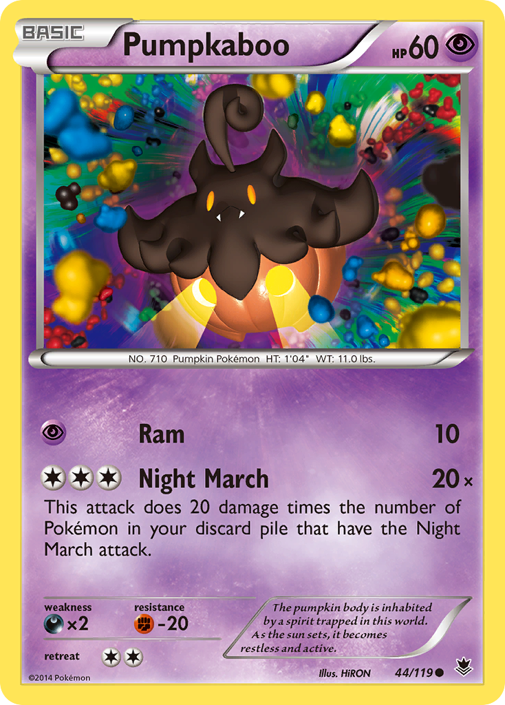 Pumpkaboo card