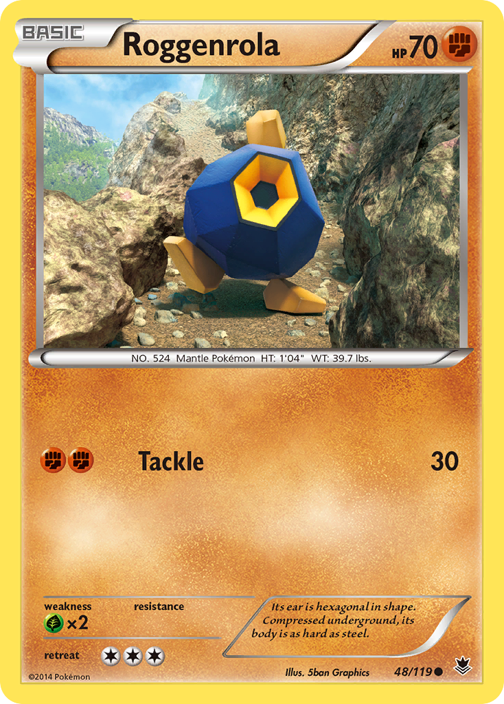 Roggenrola card