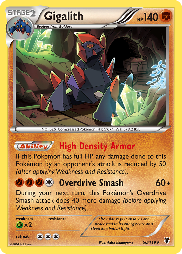 Gigalith card