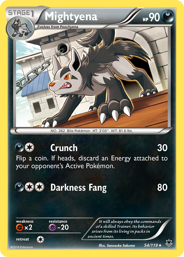 Mightyena card