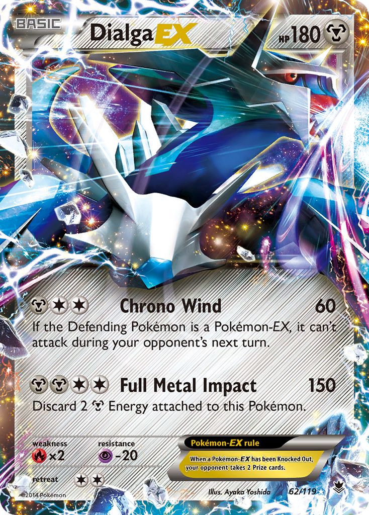 Dialga EX card