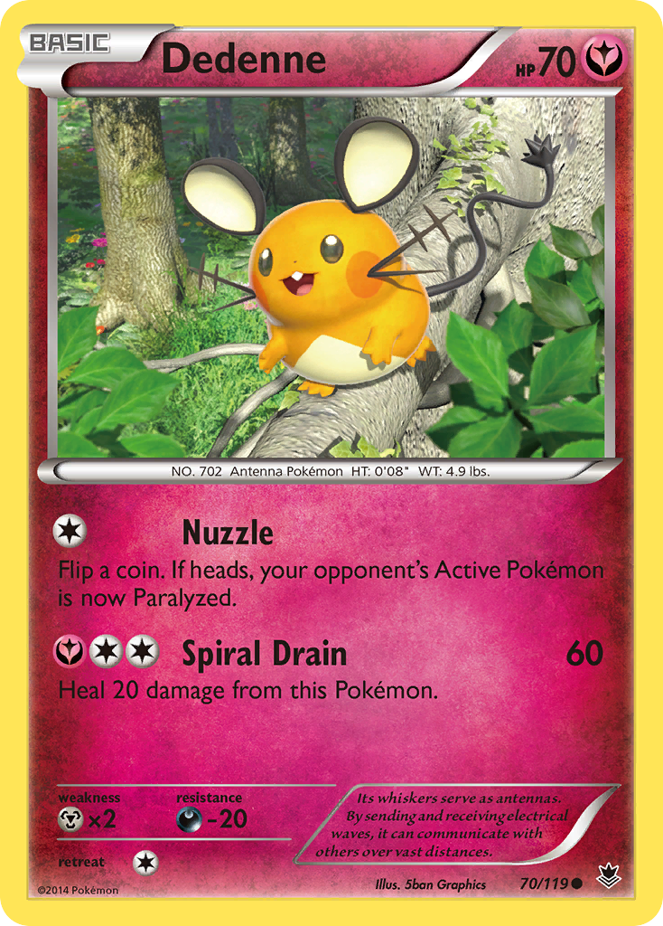 Dedenne card