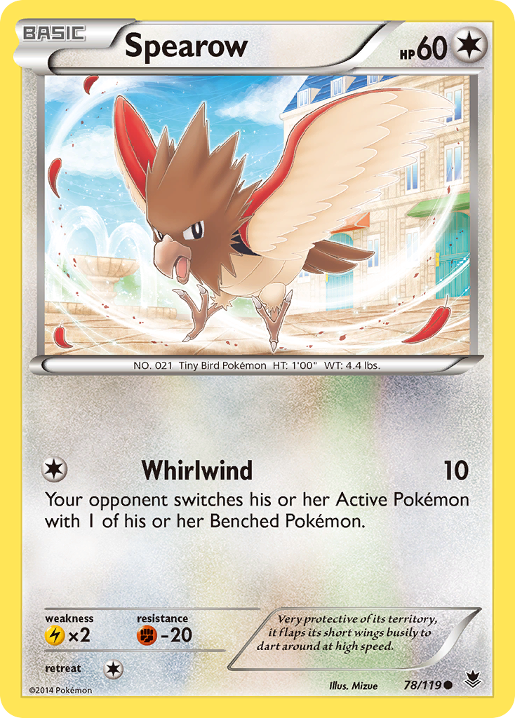 Spearow card