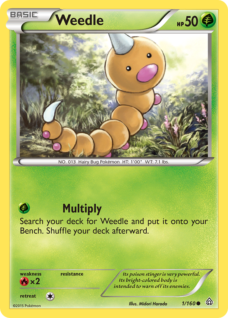 Weedle card