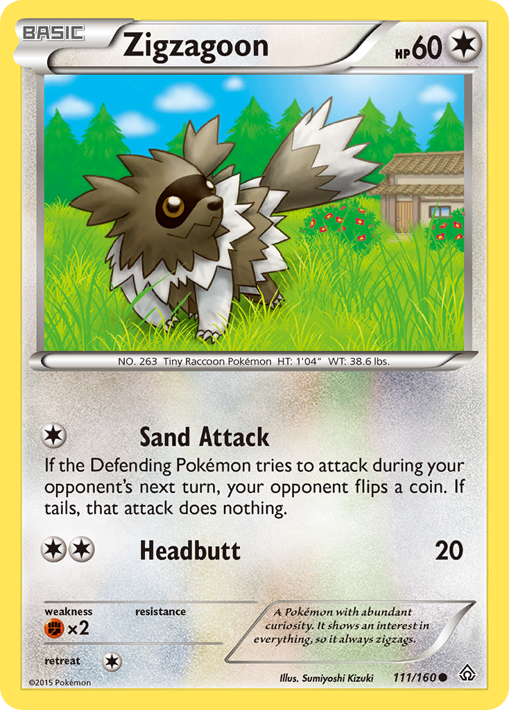 Zigzagoon card