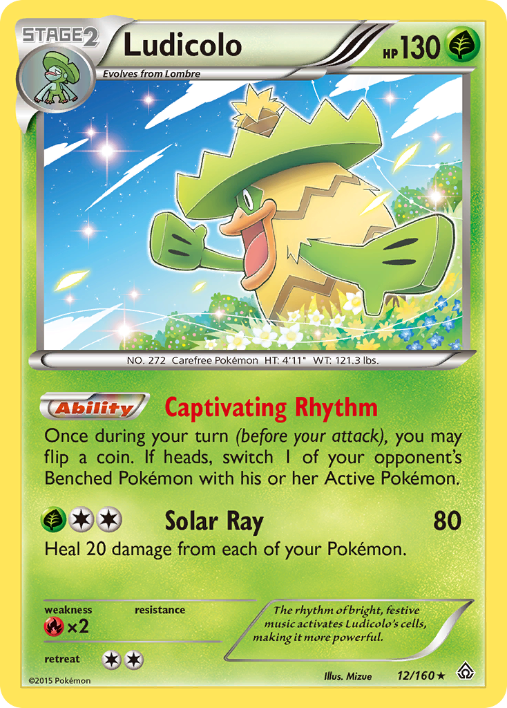 Ludicolo card