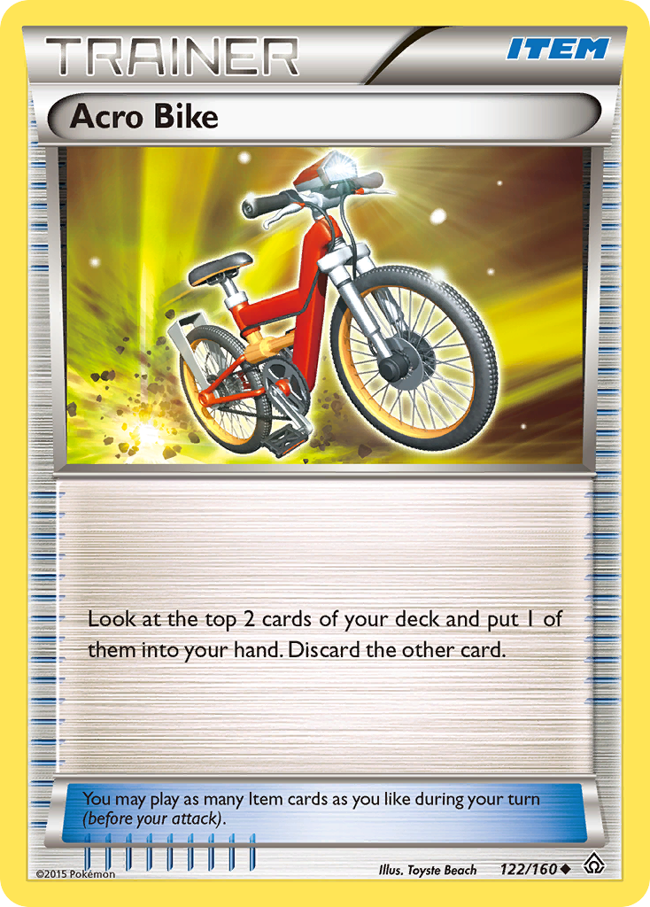 Acro Bike card