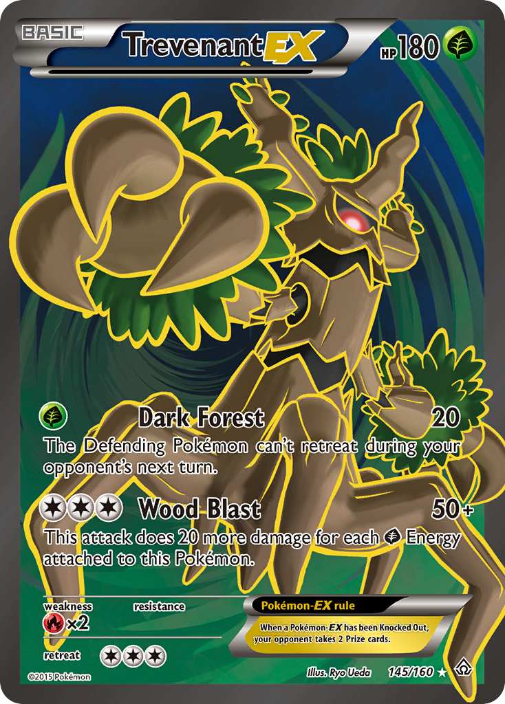 Trevenant EX card