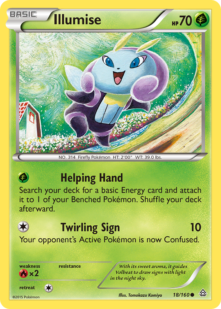 Illumise card