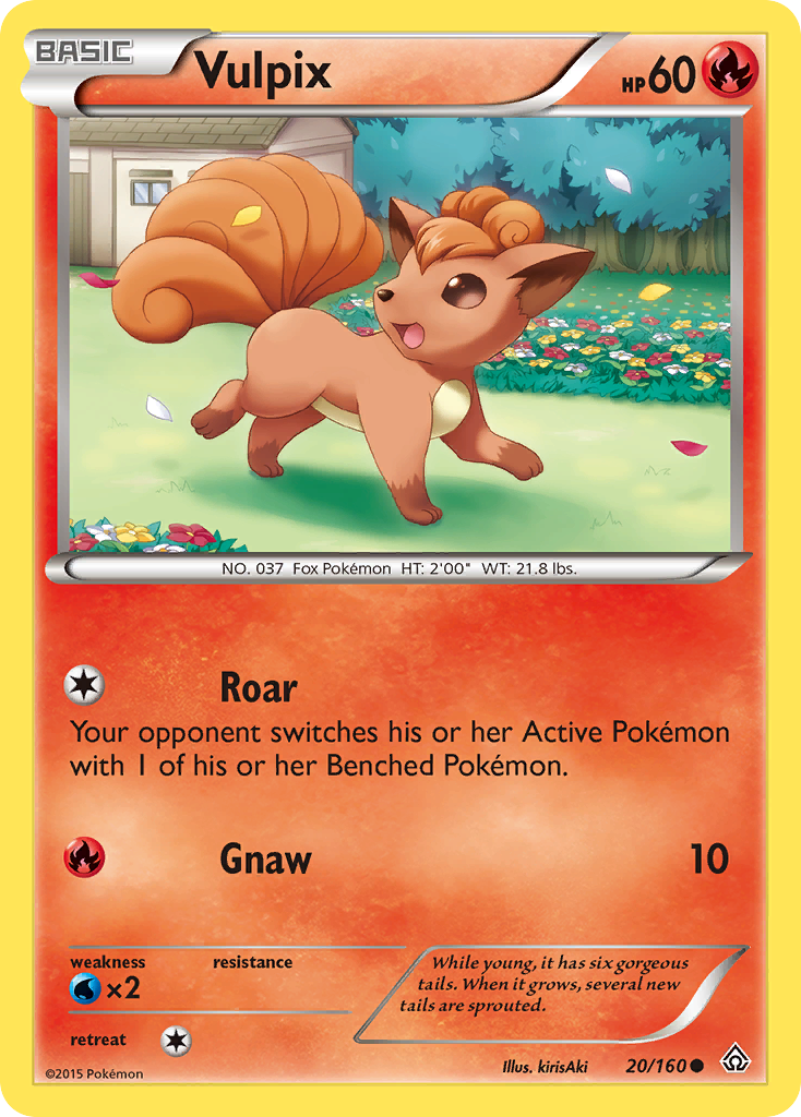 Vulpix card