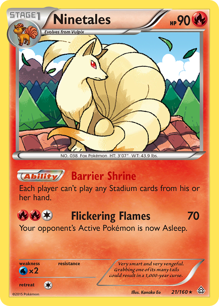 Ninetales card