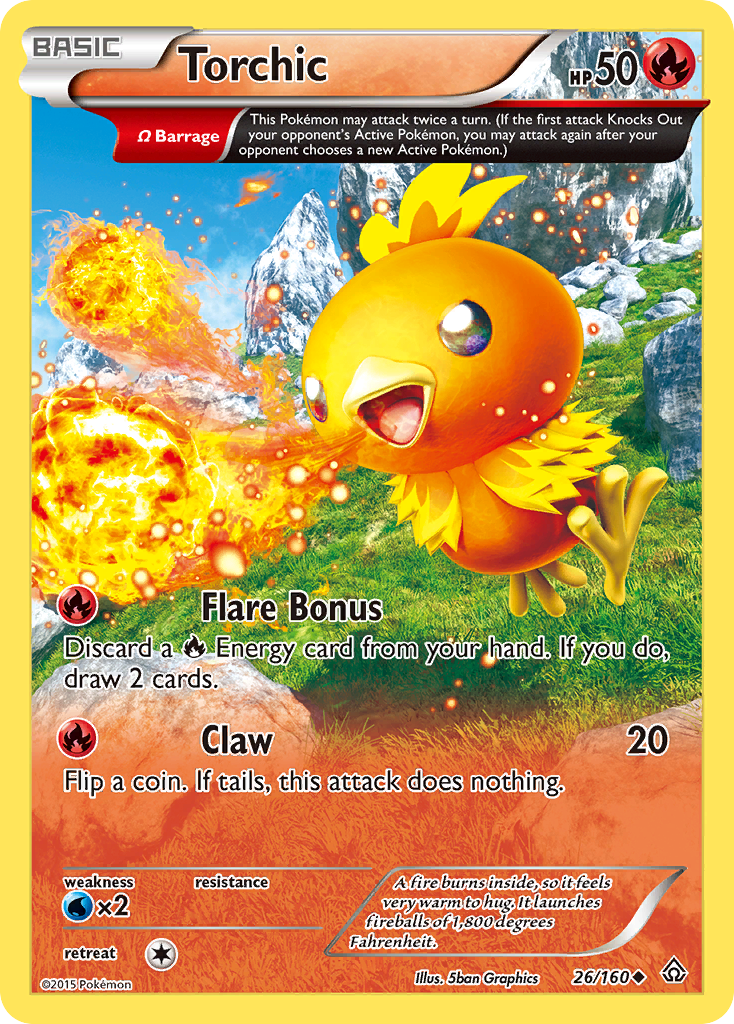 Torchic card