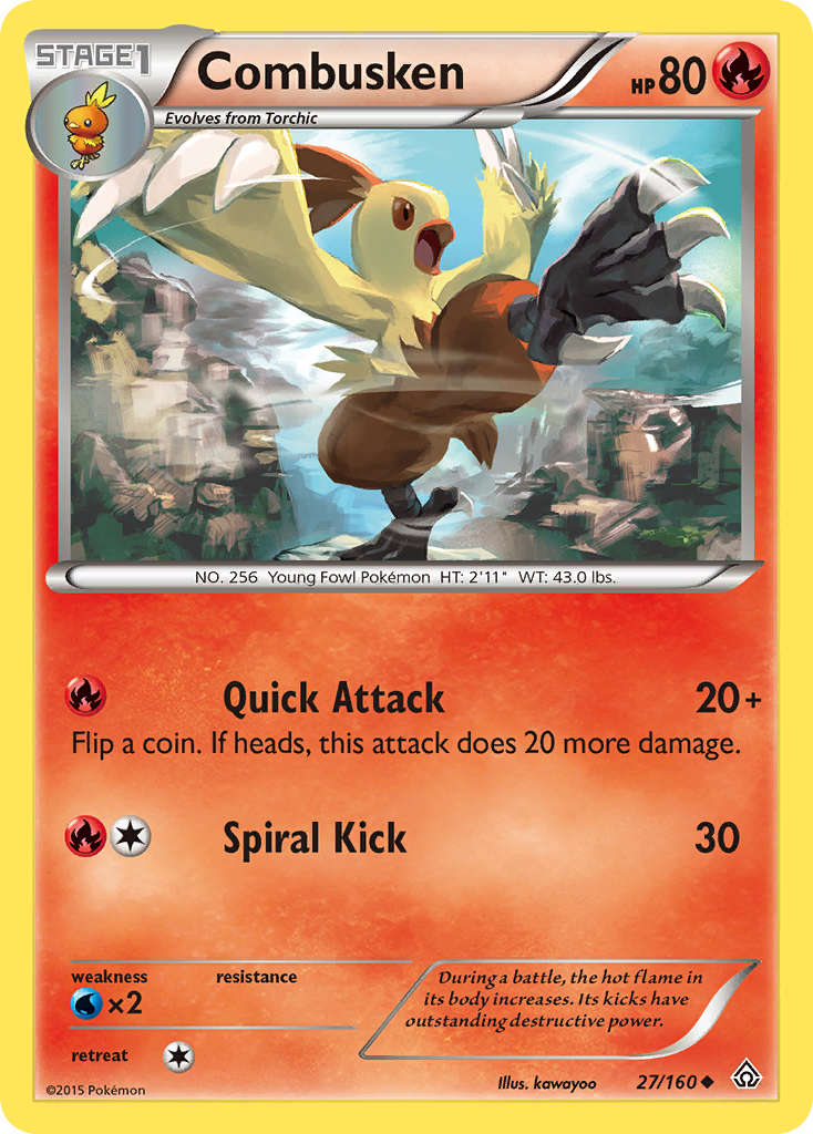 Combusken card