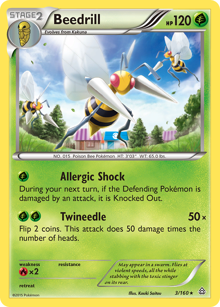 Beedrill card