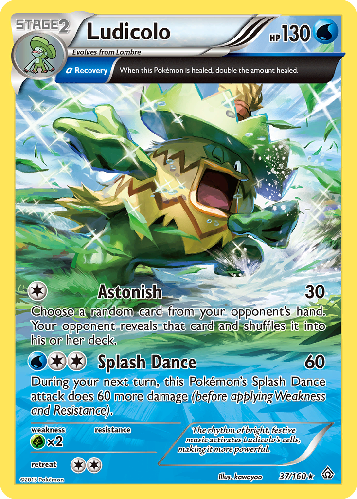 Ludicolo card