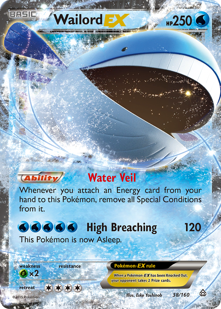 Wailord EX card