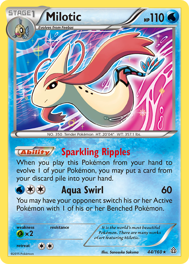 Milotic card