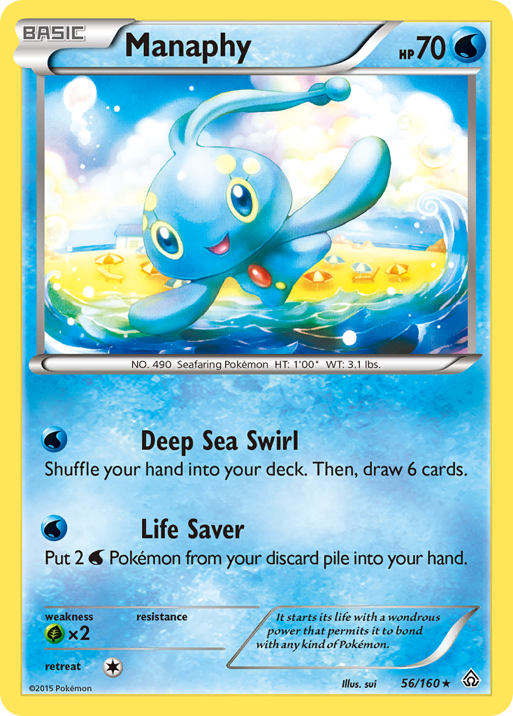 Manaphy card