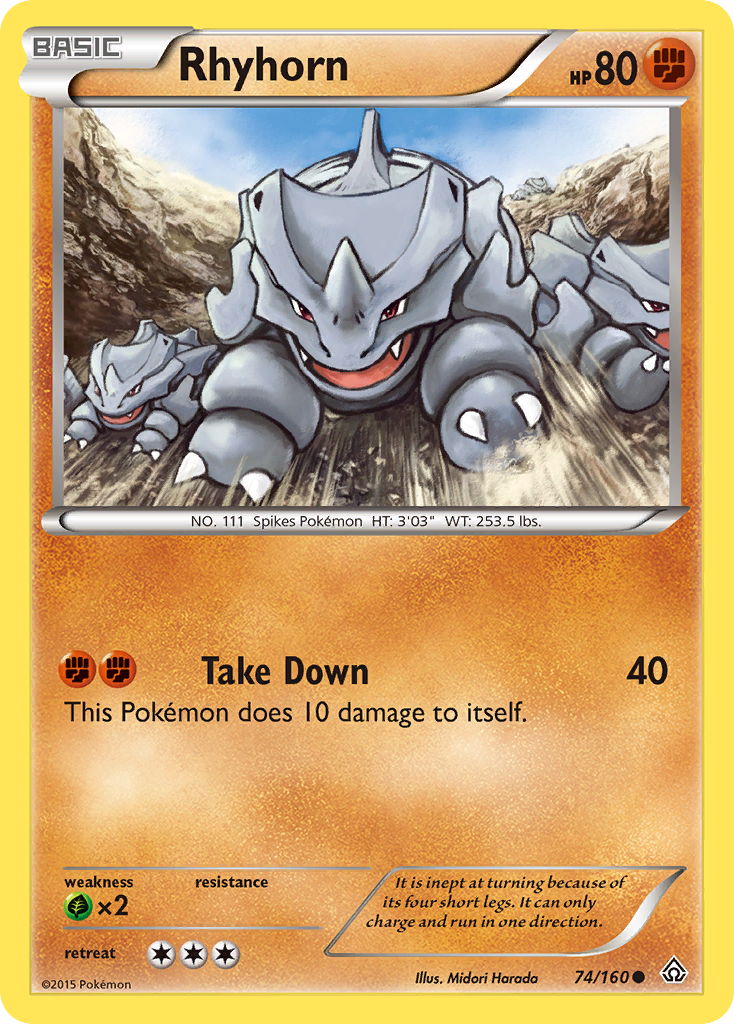 Rhyhorn card