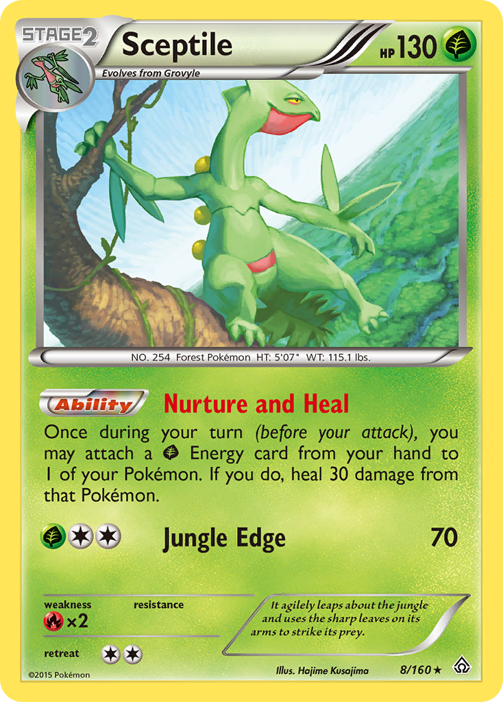 Sceptile card