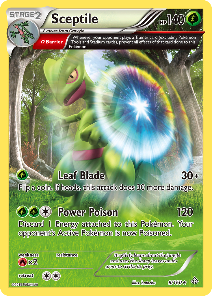 Sceptile card