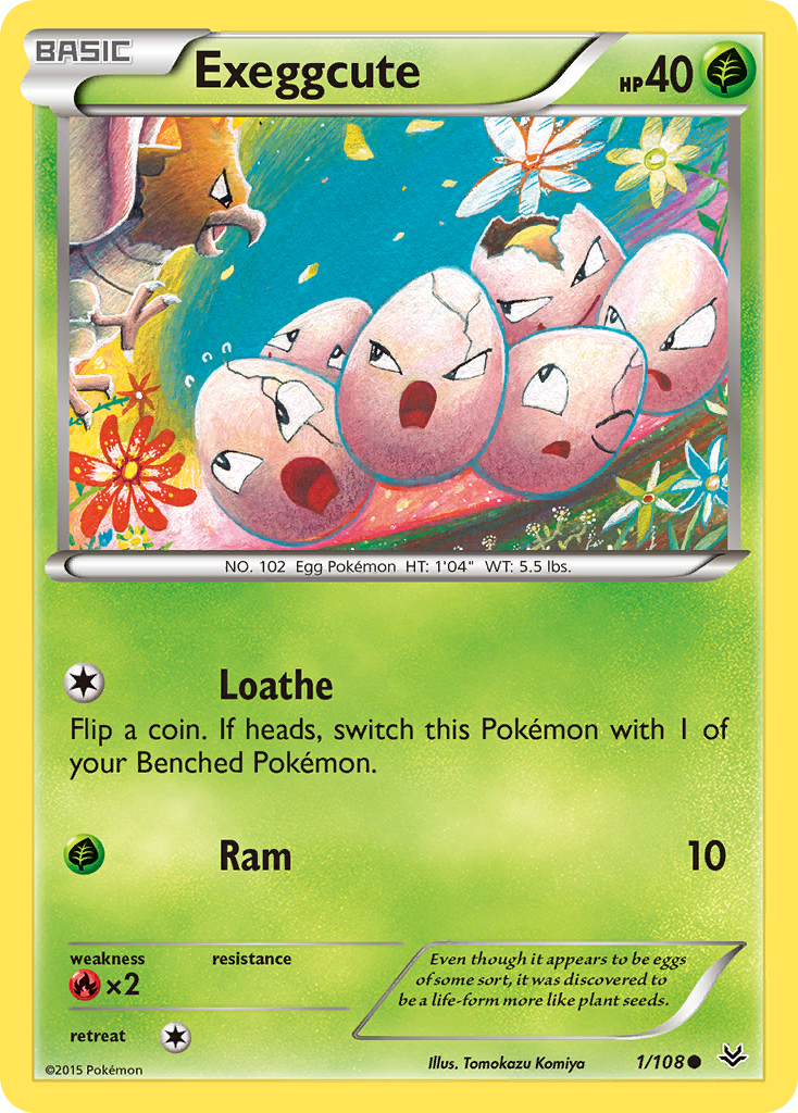 Exeggcute card