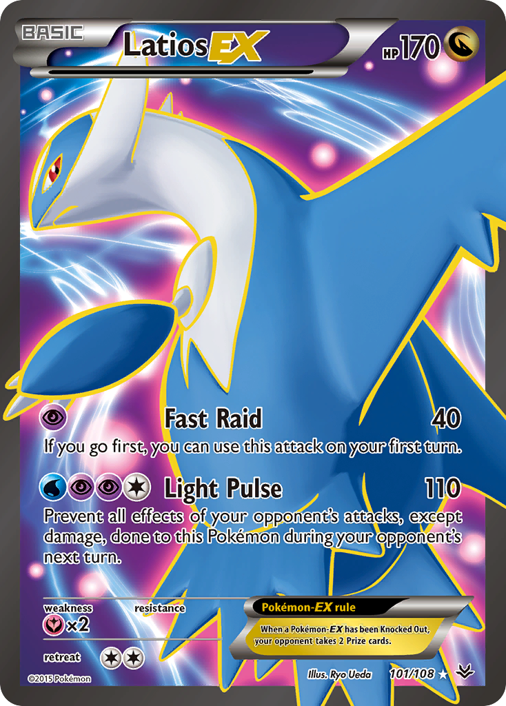 Latios EX card