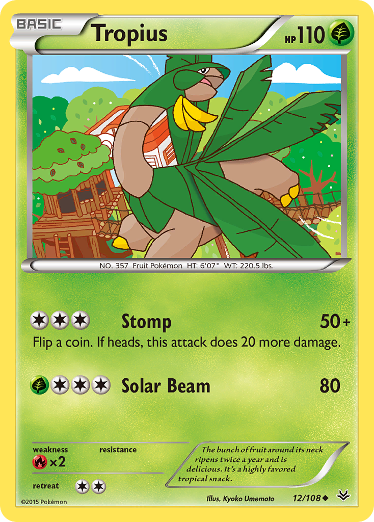 Tropius card