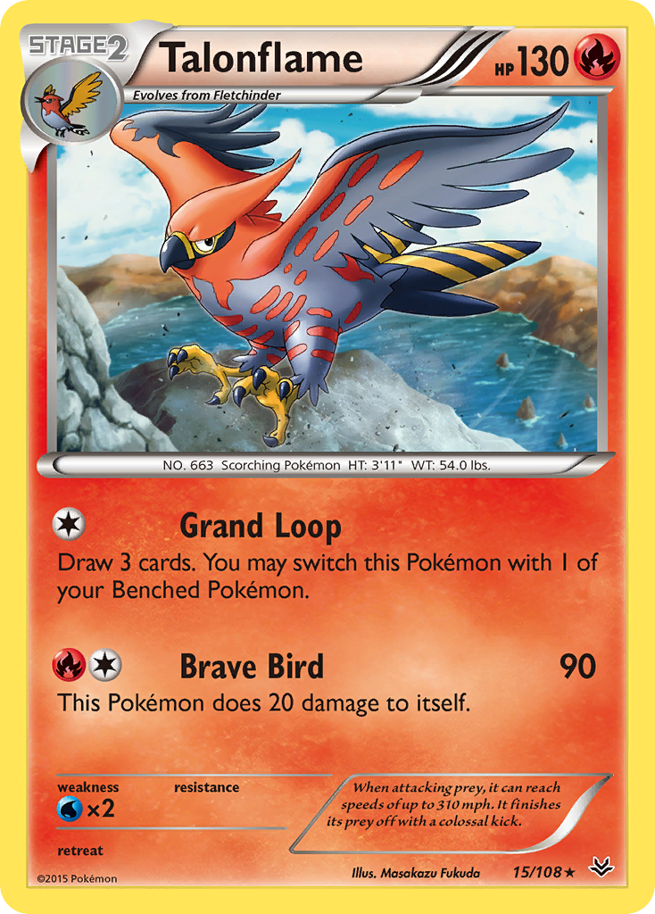 Talonflame card