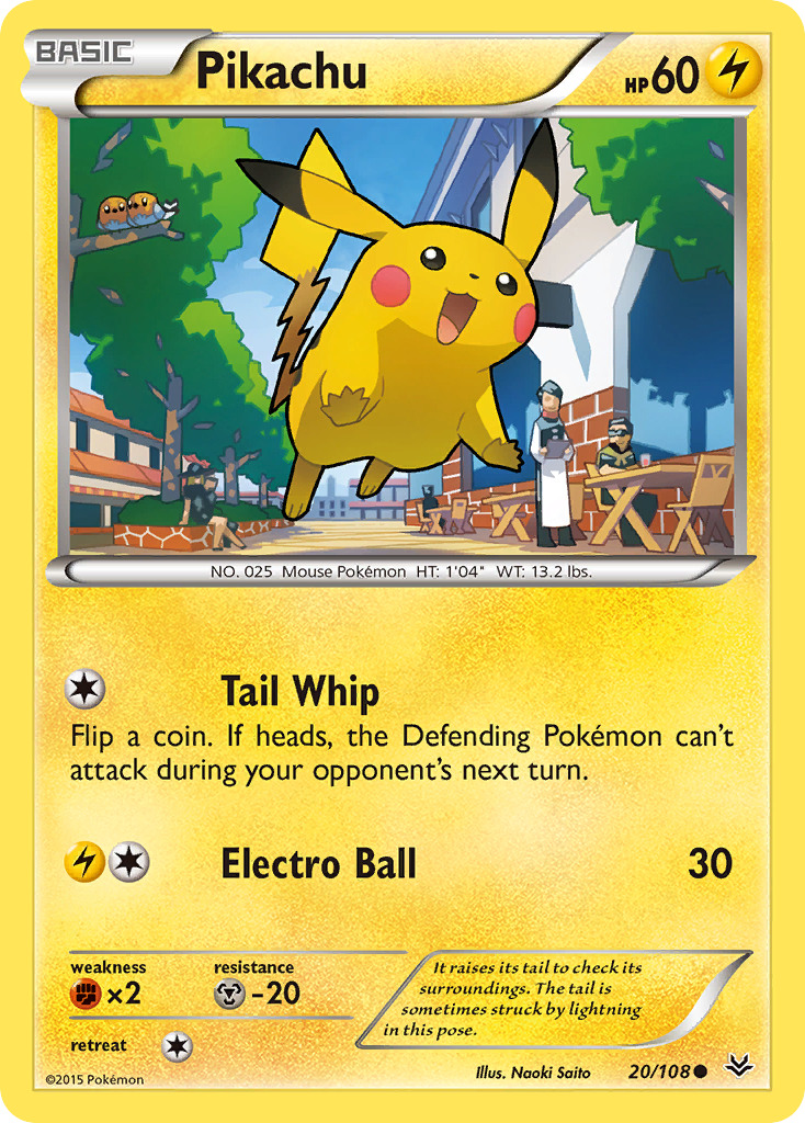 Pikachu card