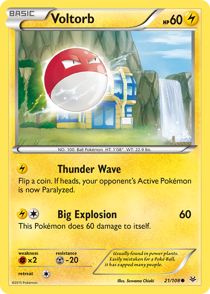 Voltorb card