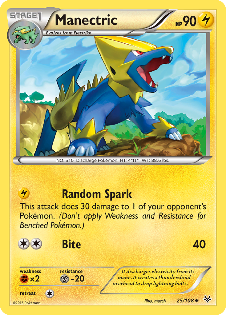 Manectric card